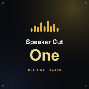 Speaker Cut One